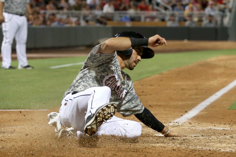 Th El Paso Chihuahuas played against the Nashville Sounds at the Southwest University Park of July 14th, 2016.
