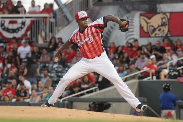 Starting pitcher Bryan Rodriguez pitched eight innings only allowing one run against the Reno Aces. 