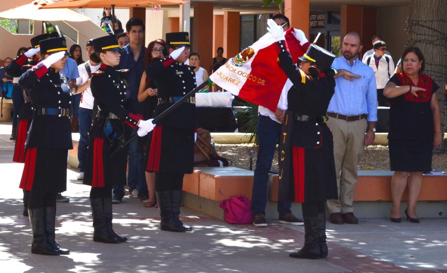 Banda de Guerra y Escolta from Instituto Tecnologico de Ciudad Juarez.