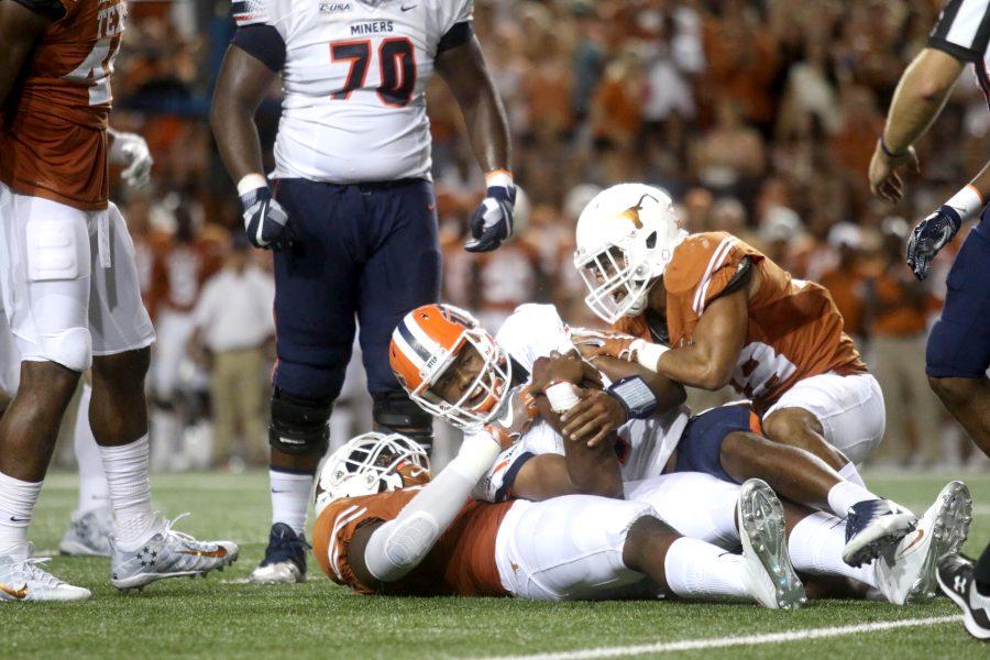 Longhorns speed and power too much for Miners in 41-7 loss