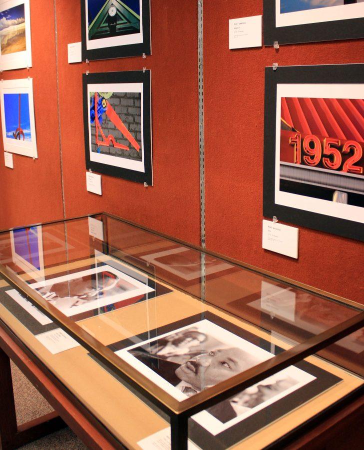 Photos from the past and present are apart of the exhibit.