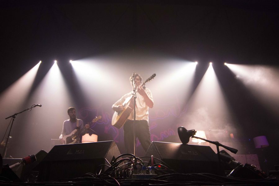 Pop-punk band The Front Bottoms perform at the El Paso County Coliseum on Thursday Nov 3. 