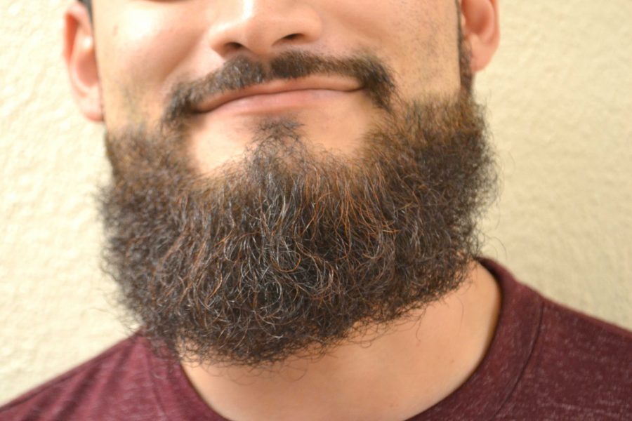 Junior criminal justice major Alonso Reta hardly ever shaves his beard, not just in November. 