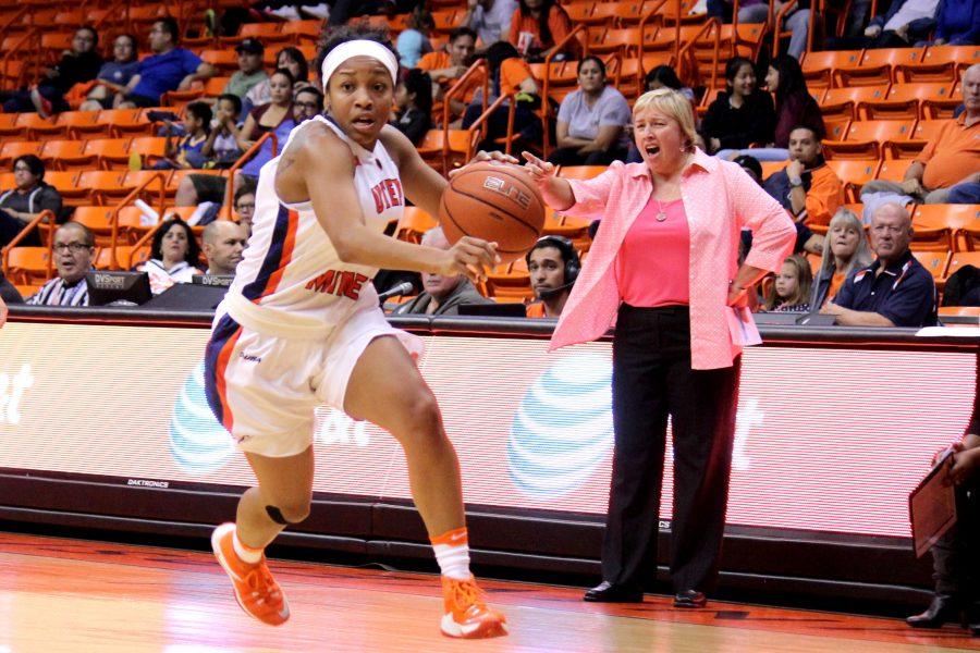 UTEP+women%E2%80%99s+basketball+team+is+currently+starting+their+second-worst+start+under+head+coach+Keitha+Adams+%281-5%29.+