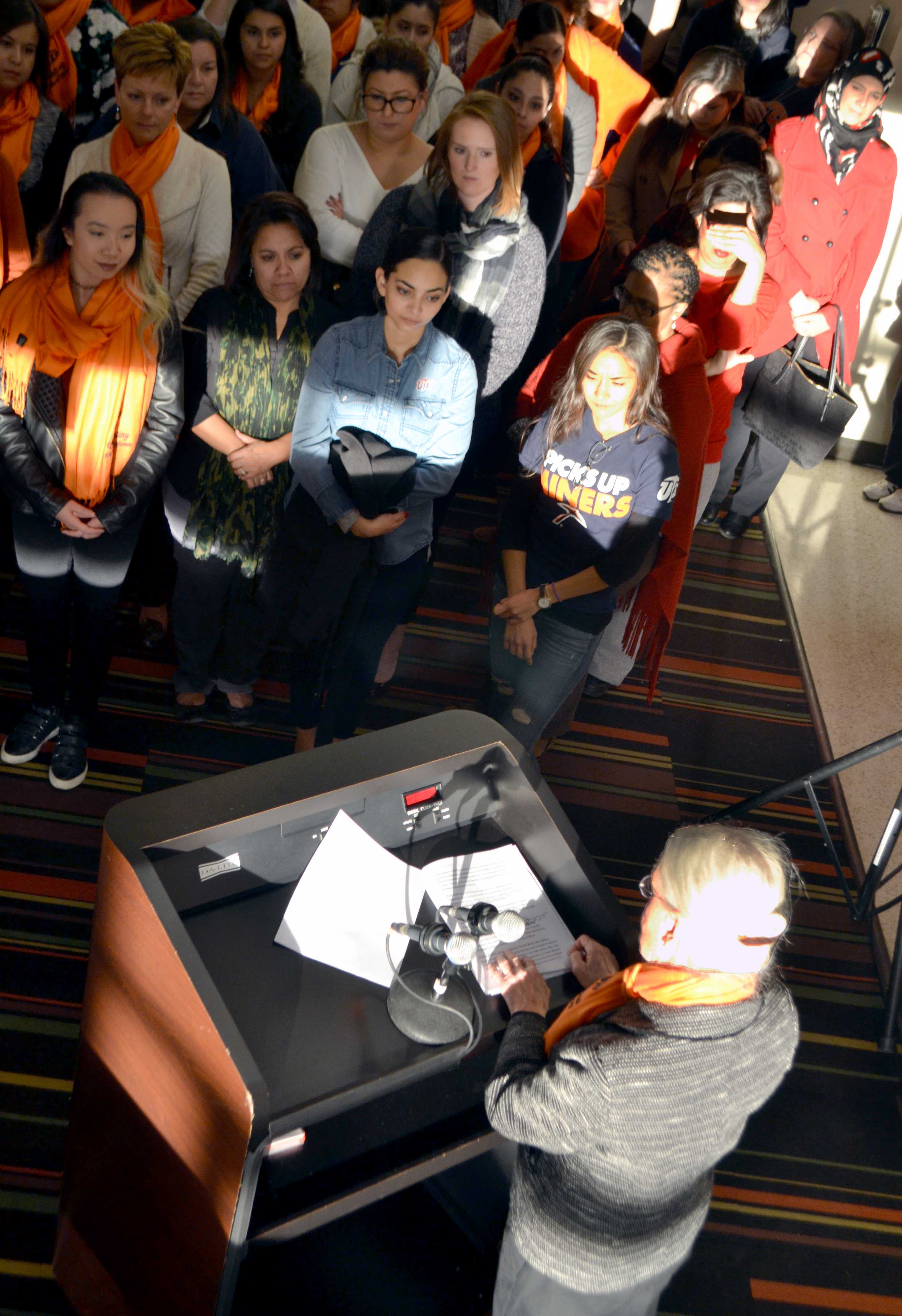 Photo+shoot+commemorates+100+years+of+womens+inclusion+at+UTEP