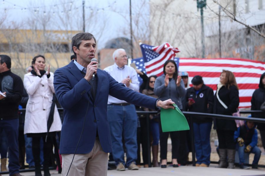 Beto+ORourke+dismisses+President+Trumps++border+and+trade+policies