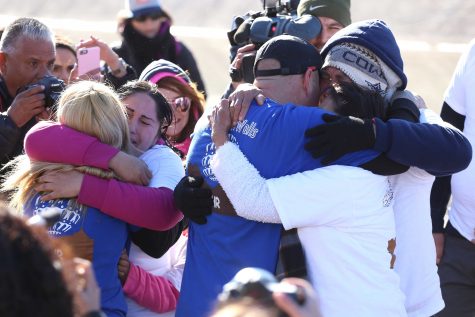 Approximately 400 families were reunited at the El Paso / Juárez border Sat. Jan. 28. 