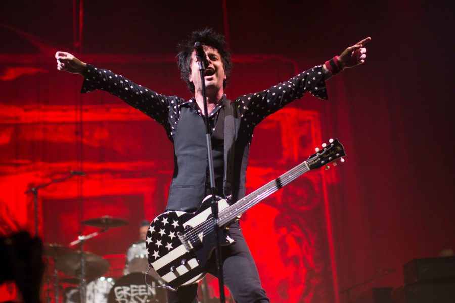 Green Day performs in El Paso, Texas on Thursday, March 2. 