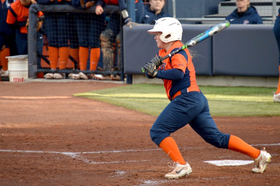 Miner+softball+swept+by+NMSU+in+Tuesday+doubleheader