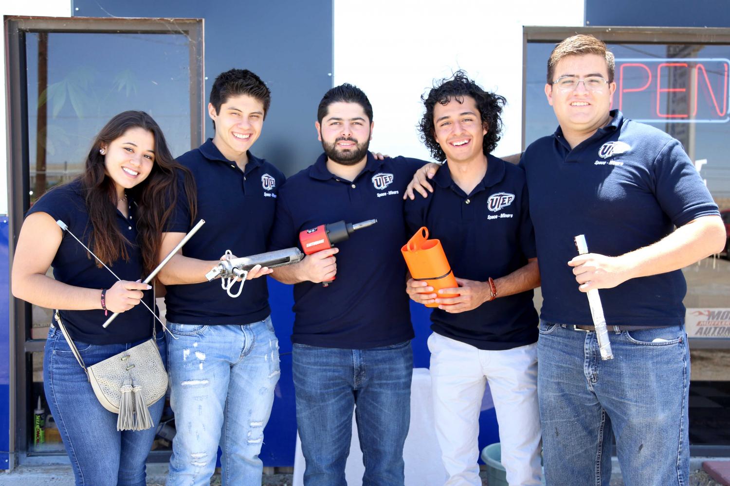 UTEP Space Miners participate in NASA’s Micro-g challenge in Houston