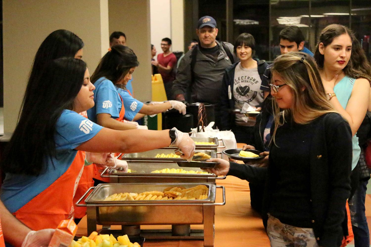 Students take a break from finals at Up All Night