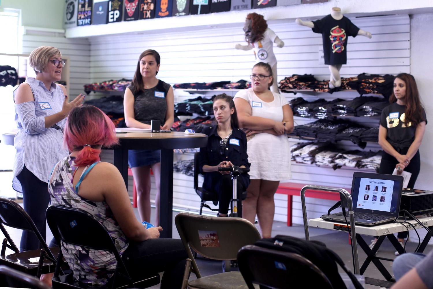 AIGA El Paso held a member forum on Saturday, June 24 at Proper Print Shop.