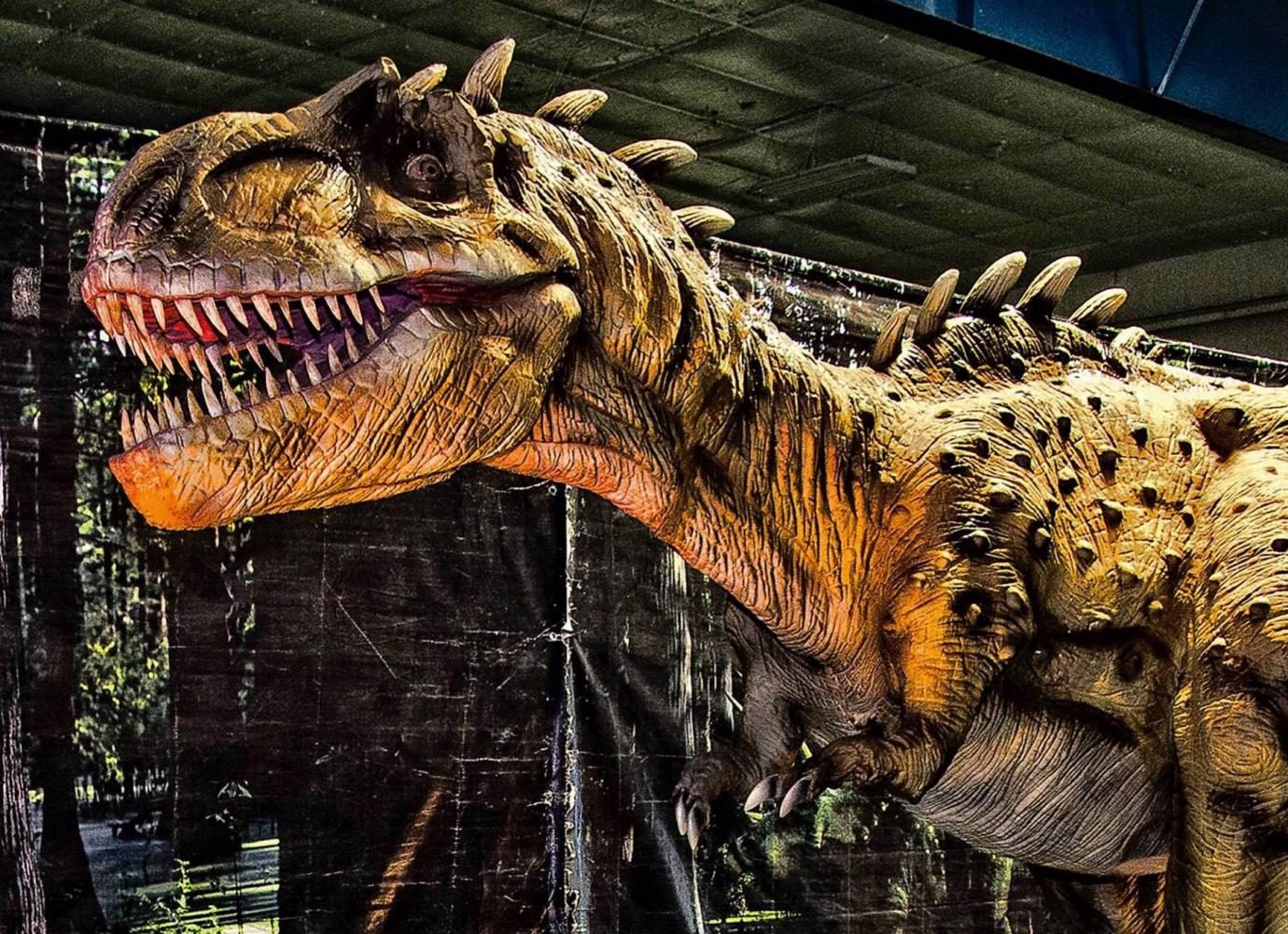 Dinosaurs come back to life at the El Paso County Coliseum