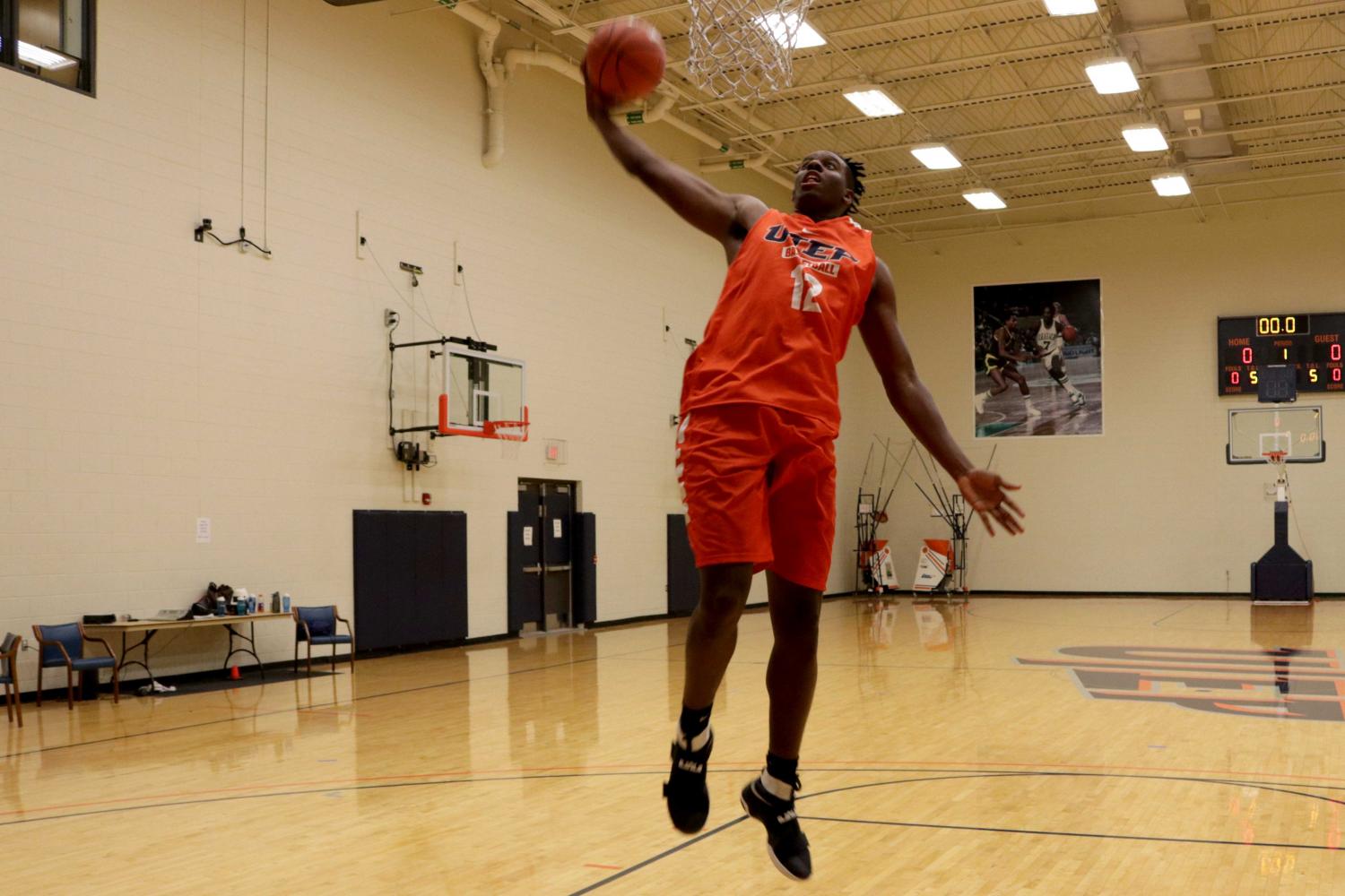Incoming freshman Tirus Smith looks to add depth to the Miners interior play.