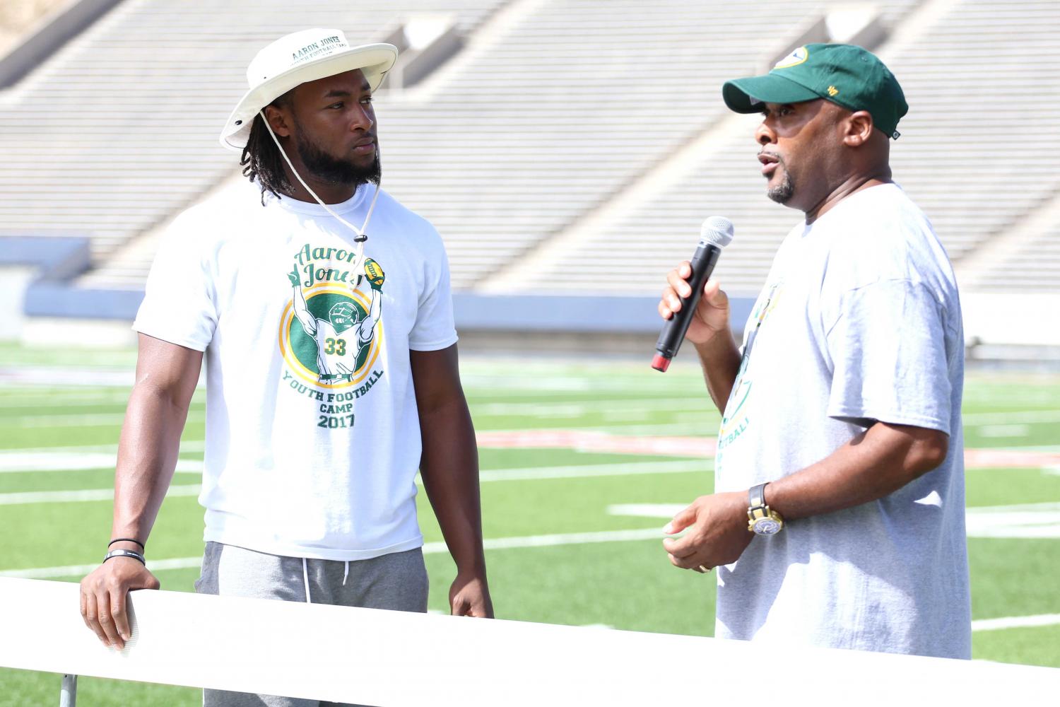 Aaron Jones wraps up first annual skills camp The Prospector