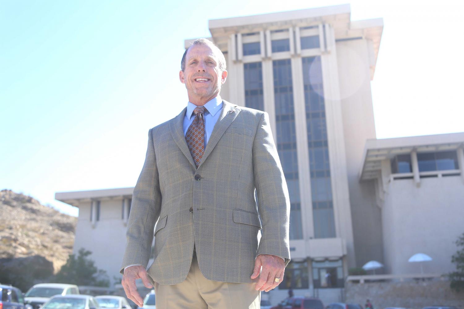William Robertson has been with UTEP’s College of Education for 13 years. 