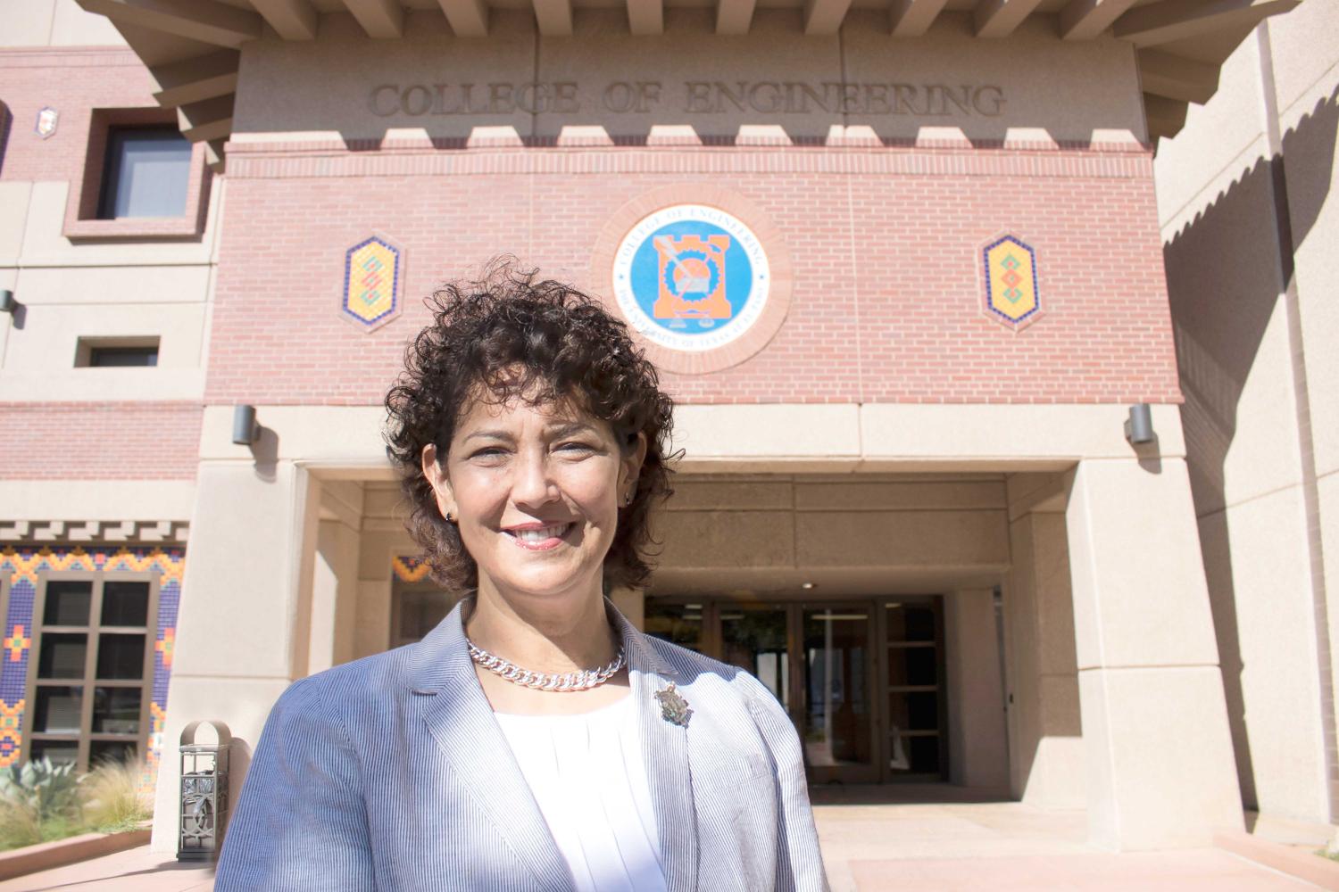 Theresa Maldonado served as associate dean of engineering at Texas A&M prior to being hired by UTEP. 