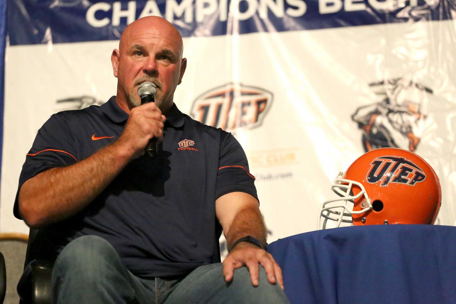 Football luncheon preludes upcoming UTEP football season