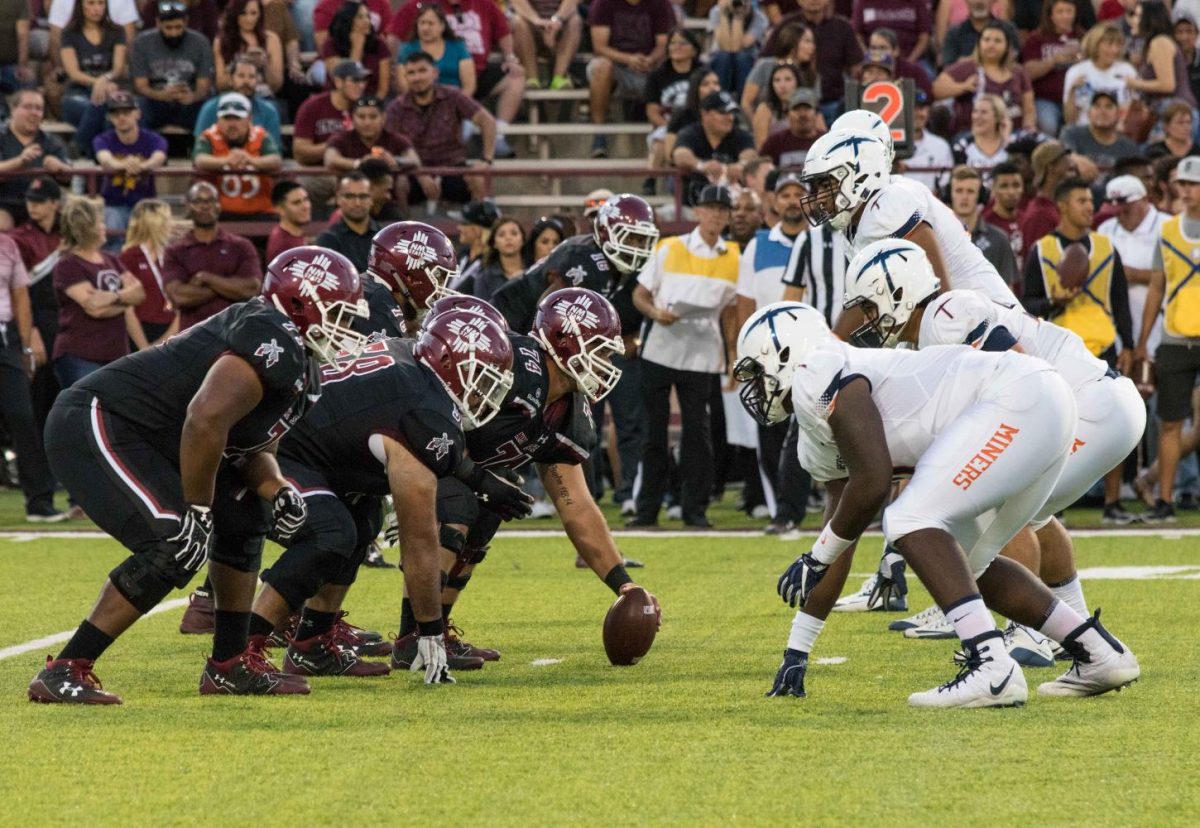 The UTEP Miners take on the rival NMSU Aggies, Saturday at the Aggie Memorial Stadium in Las Cruces.