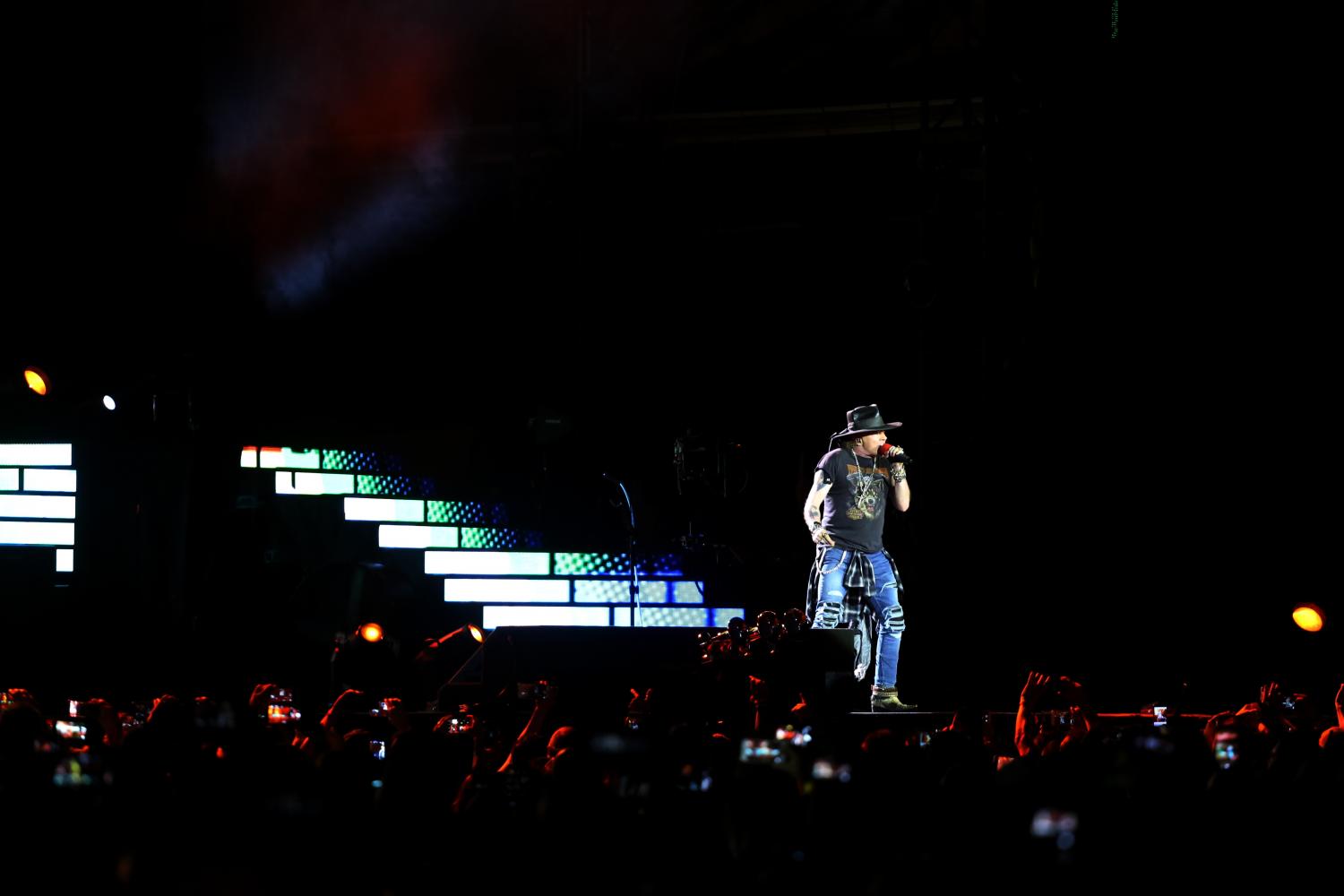Guns N' Roses played at the Sun Bowl on Wednesday, Sept. 6, for their "Not In This Lifetime Tour." 