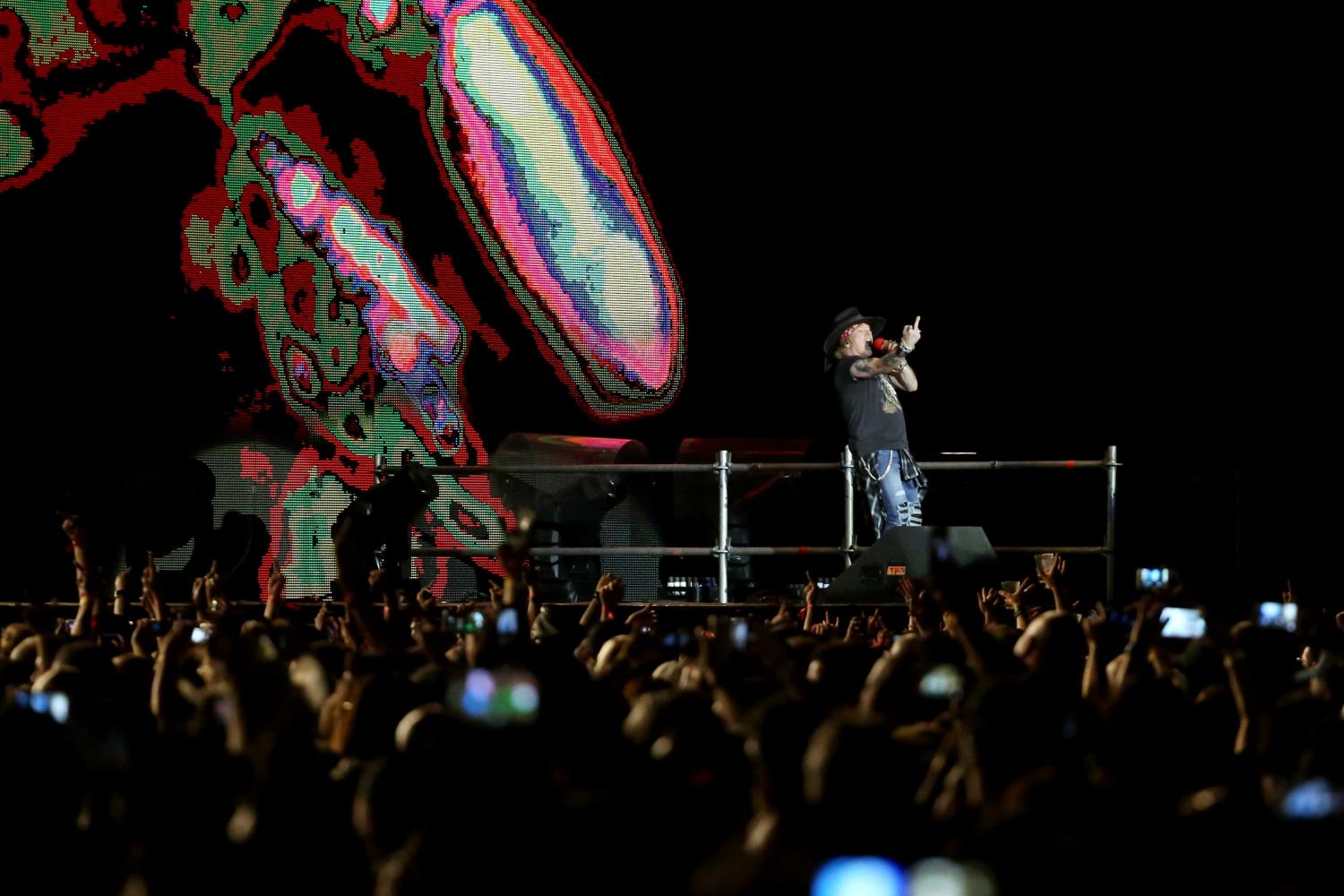 Guns N' Roses played at the Sun Bowl on Wednesday, Sept. 6, for their "Not In This Lifetime Tour." 