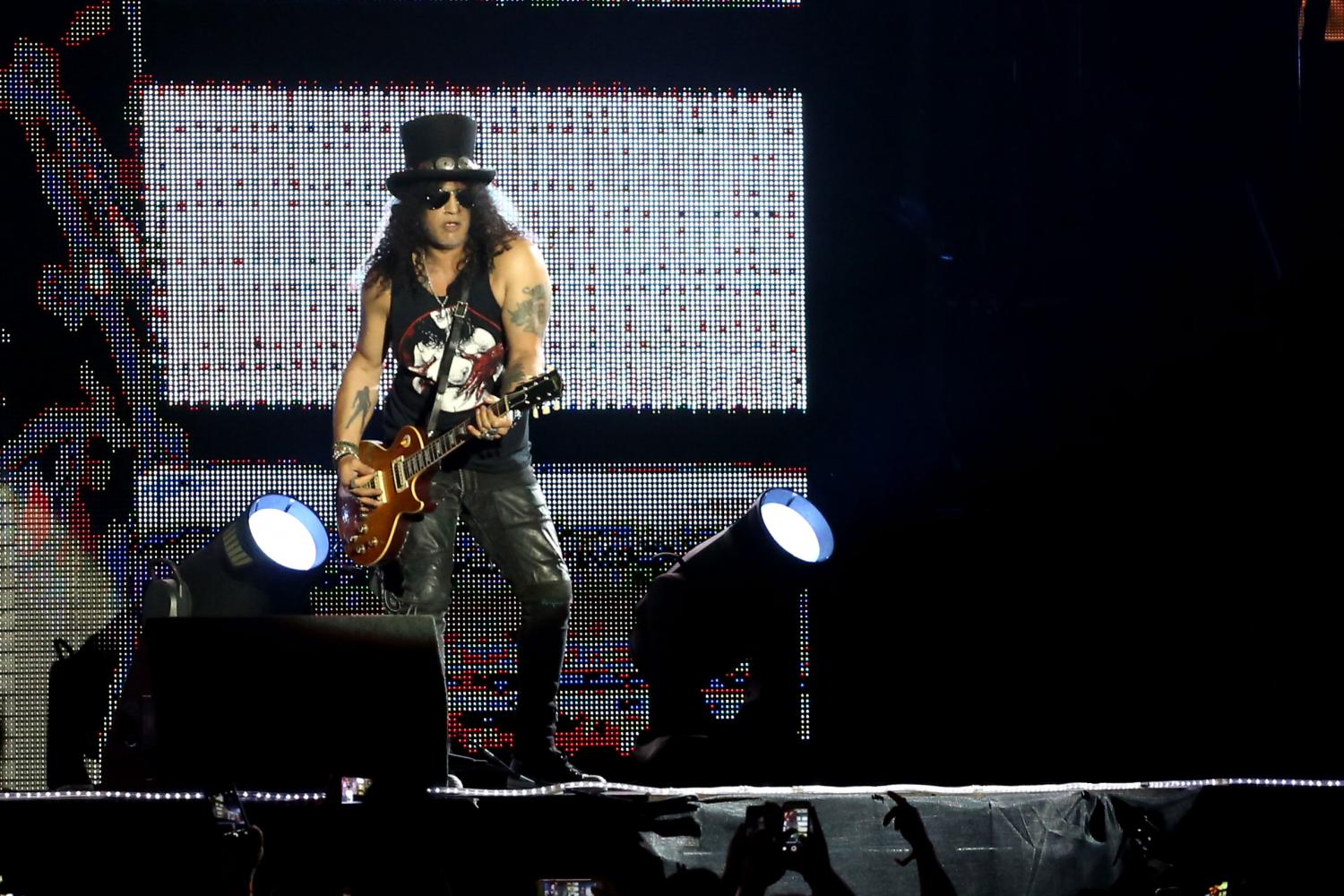Guns N' Roses played at the Sun Bowl on Wednesday, Sept. 6, for their "Not In This Lifetime Tour." 