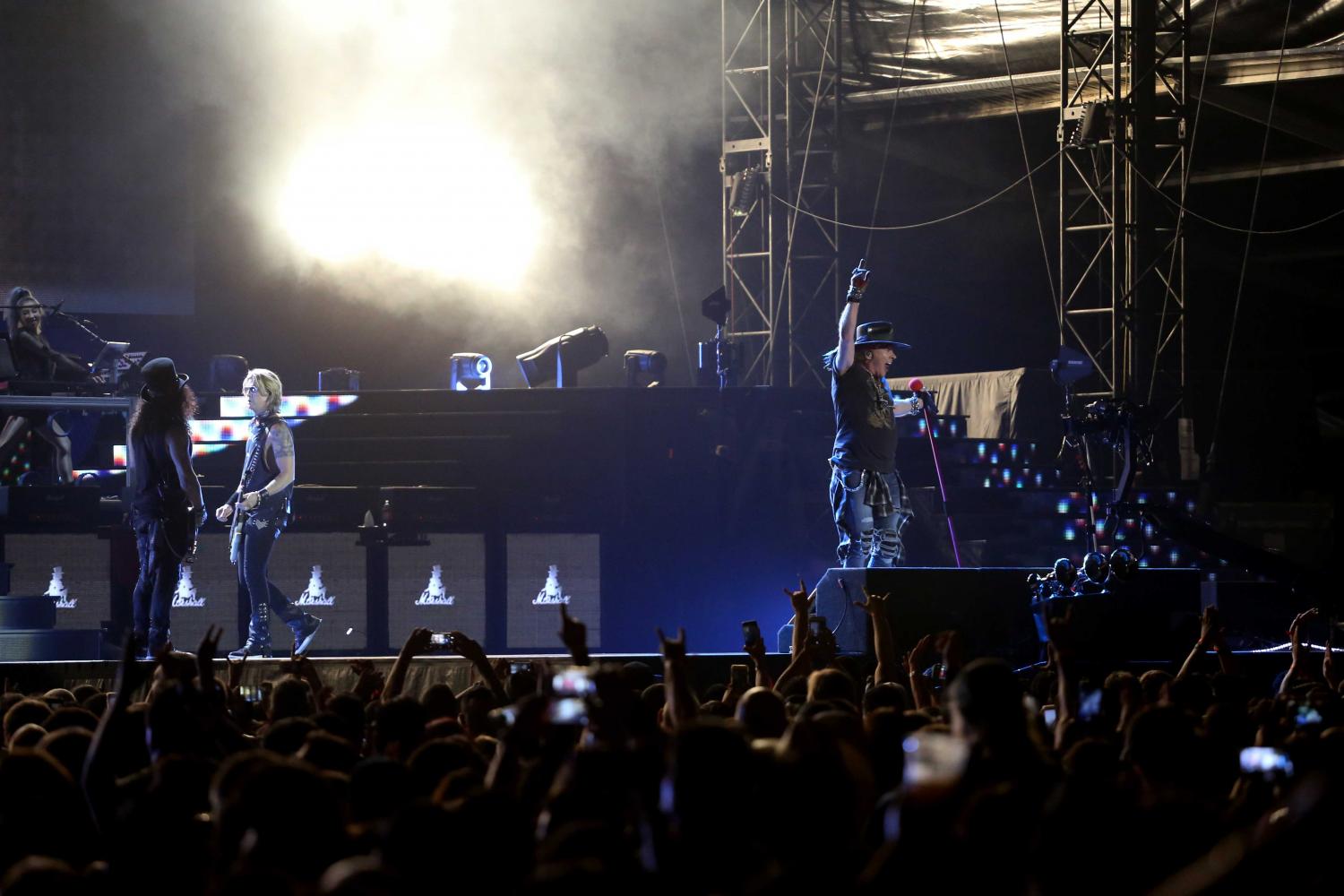 Guns N' Roses played at the Sun Bowl on Wednesday, Sept. 6, for their "Not In This Lifetime Tour." 