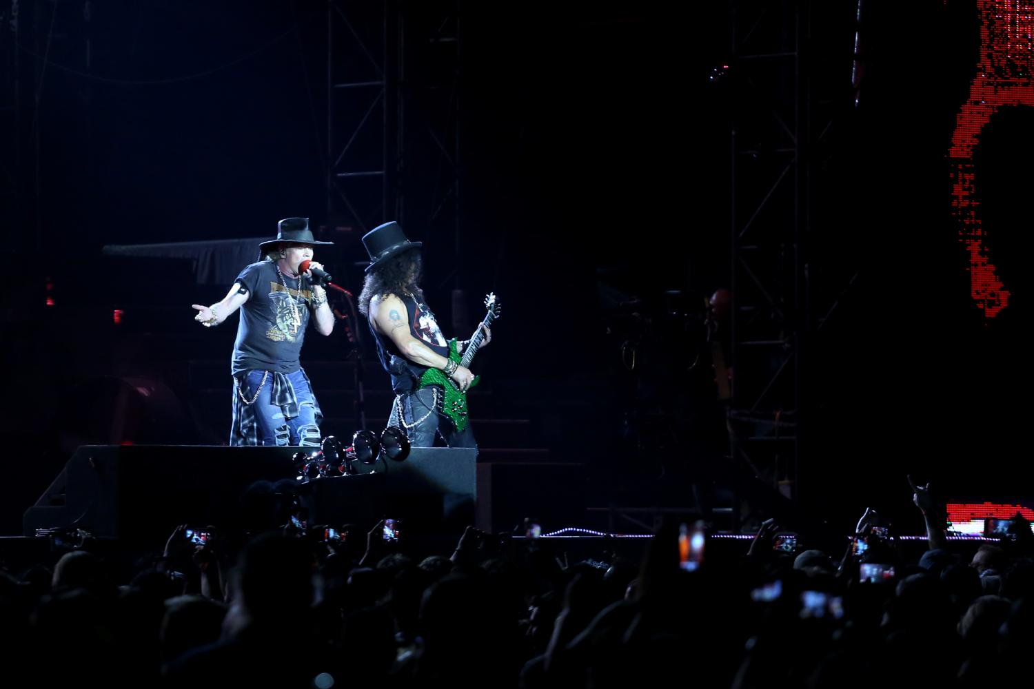 Guns N' Roses played at the Sun Bowl on Wednesday, Sept. 6, for their 