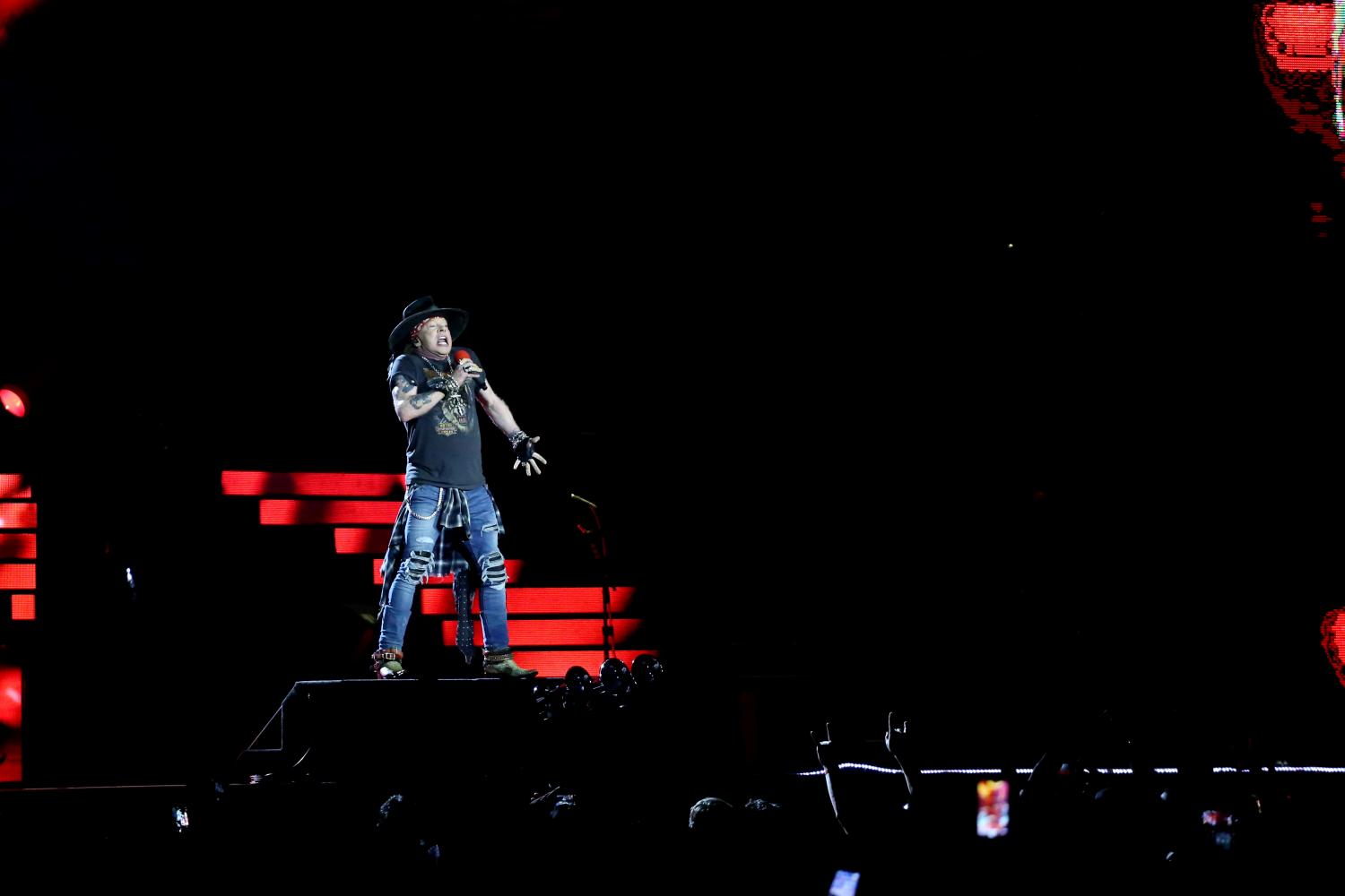 Guns N' Roses played at the Sun Bowl on Wednesday, Sept. 6, for their "Not In This Lifetime Tour." 