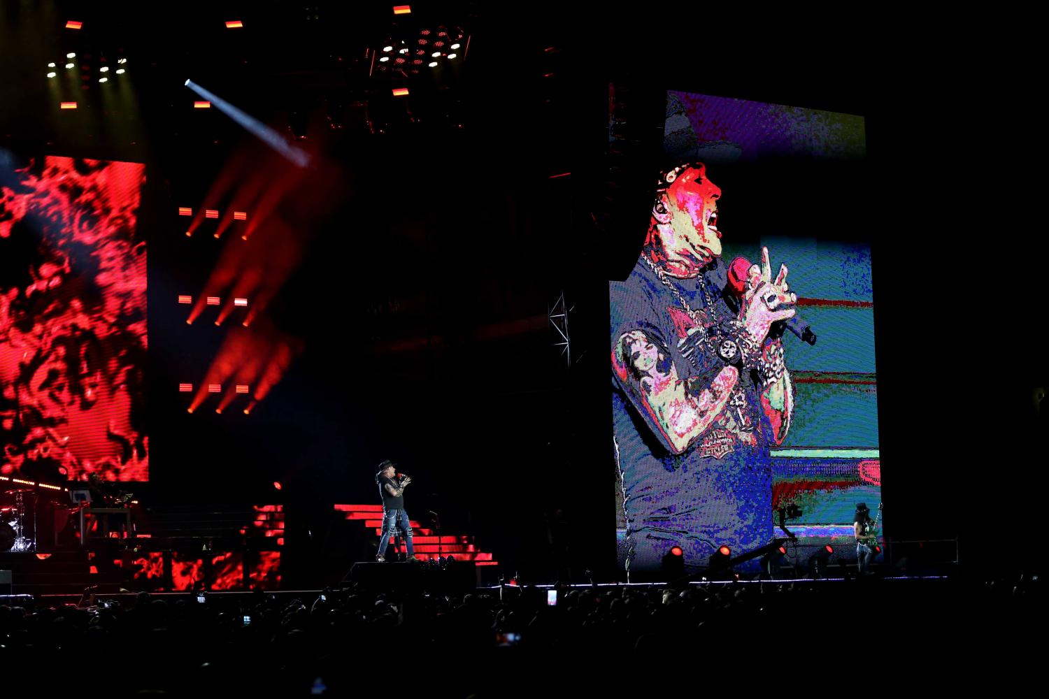 Guns N' Roses played at the Sun Bowl on Wednesday, Sept. 6, for their "Not In This Lifetime Tour." 