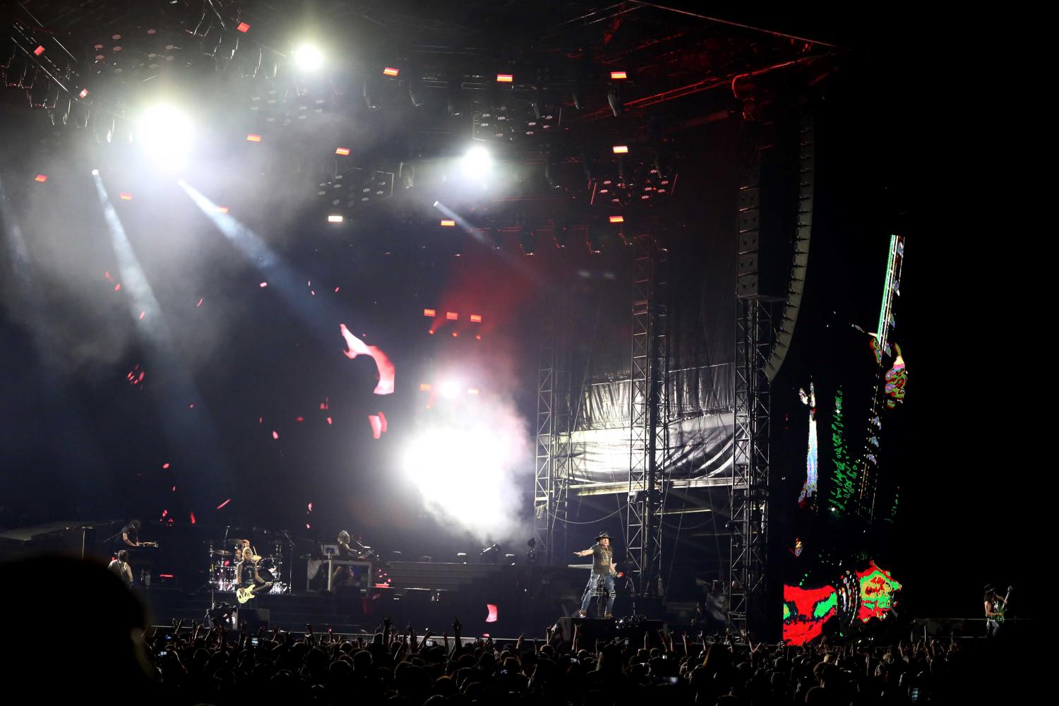 Guns N' Roses played at the Sun Bowl on Wednesday, Sept. 6, for their "Not In This Lifetime Tour." 