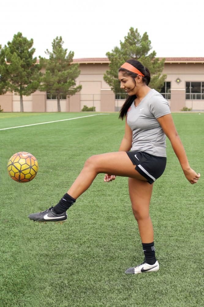 UTEP+goalie+Alyssa+Palacios+is+third+all-time+in+saves+in+UTEP+program+history.