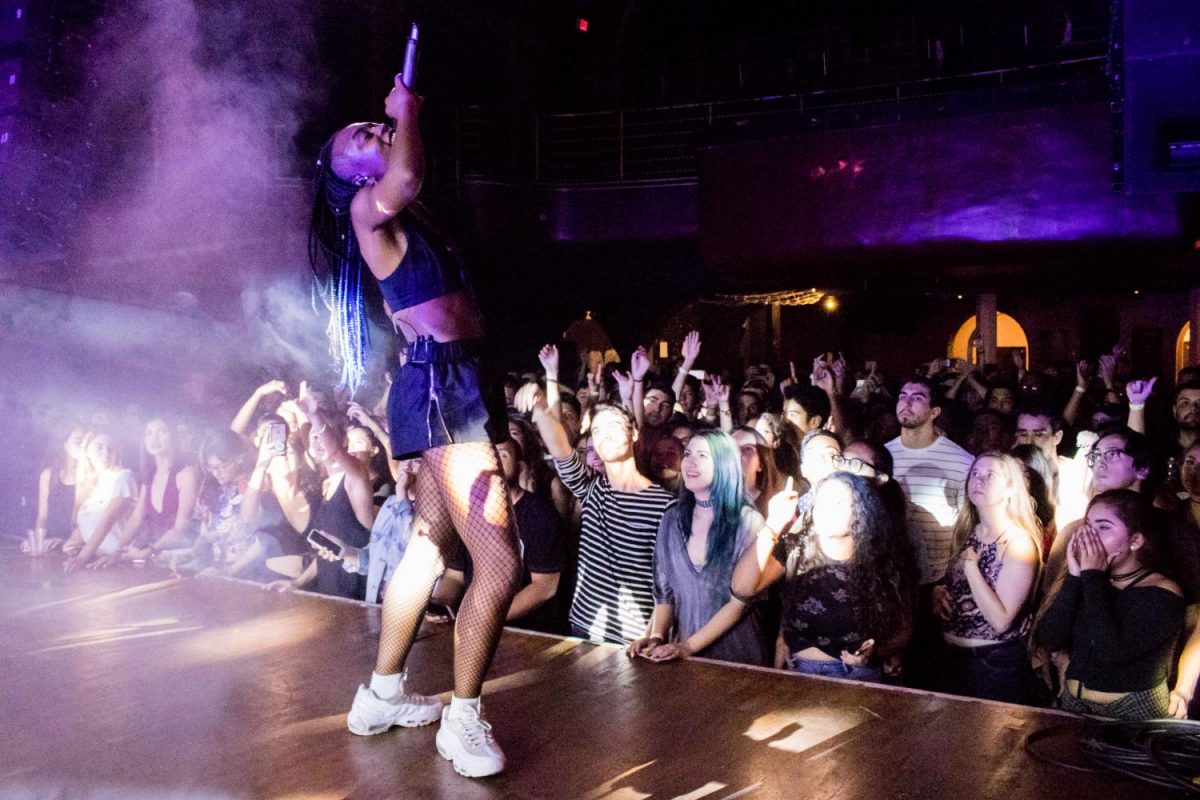 Mura Masa preforms at Tricky Falls