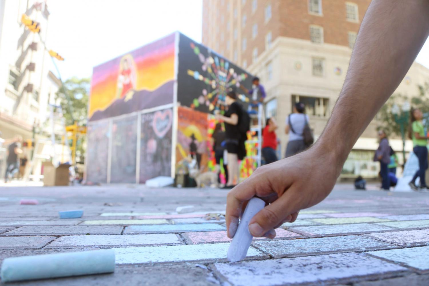 Chalk+the+Block+celebrates+ten+years+with+largest+attendance