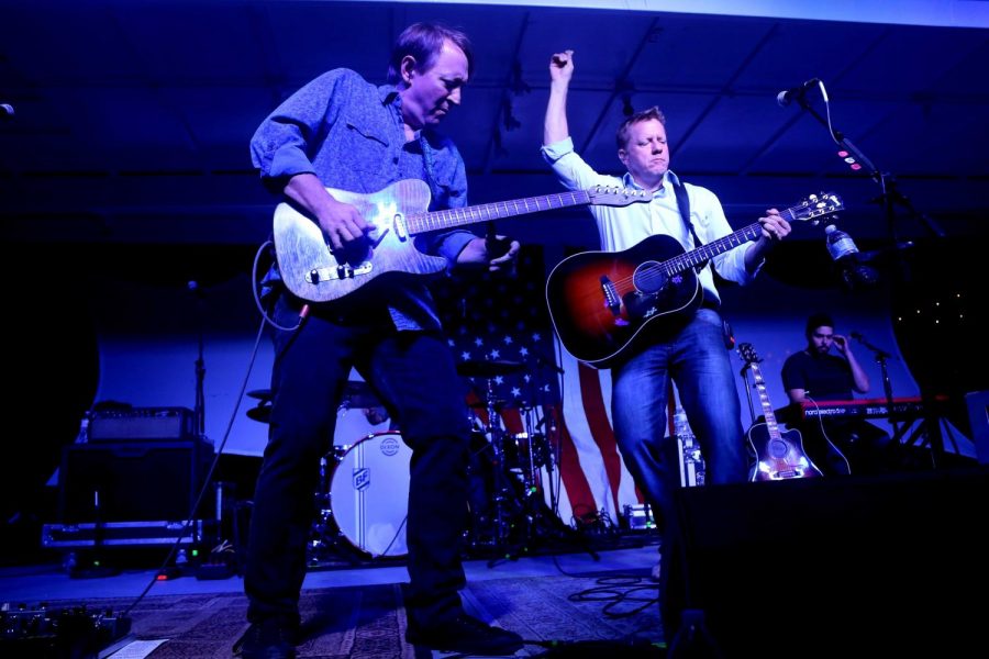 Cory Morrow performs at a Salvation Army Benefit Concert at Ardovinos Desert Crossing on October 5.