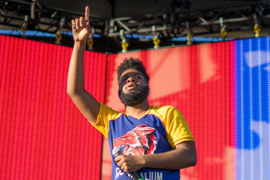 El Paso's Khalid performed on day two at Mala Luna festival.