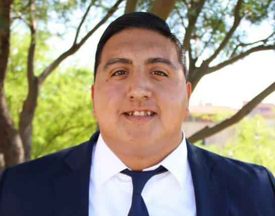 Rigoberto Gonzalez is about to graduate with a major in marketing.