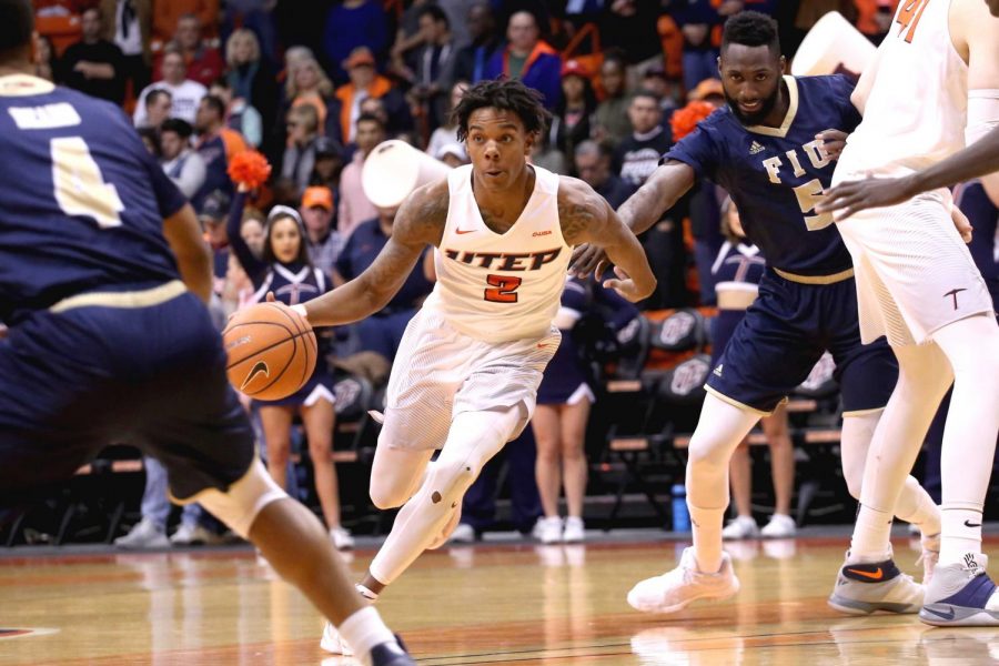 Omega Harris jumps to number 13th in UTEP scoring.