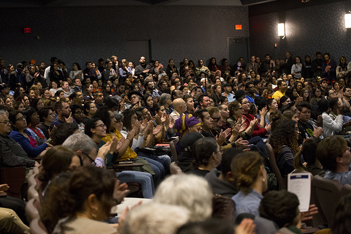 Hundreds attended the Angela Davis lecture at UGLC on Wednesday, Feb. 7. 