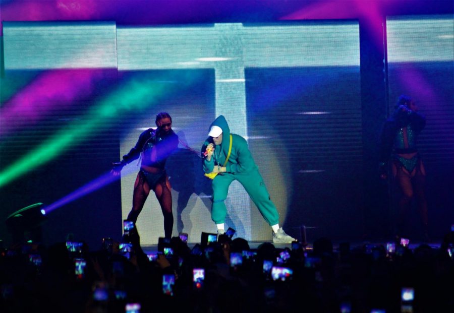 Bad Bunny performed at El Paso County Coliseum on Friday, March 23. 
