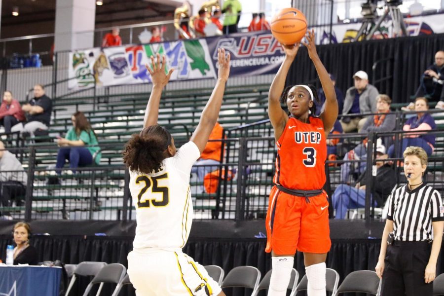 UTEP women shoot past USM, advance to C-USA quarters