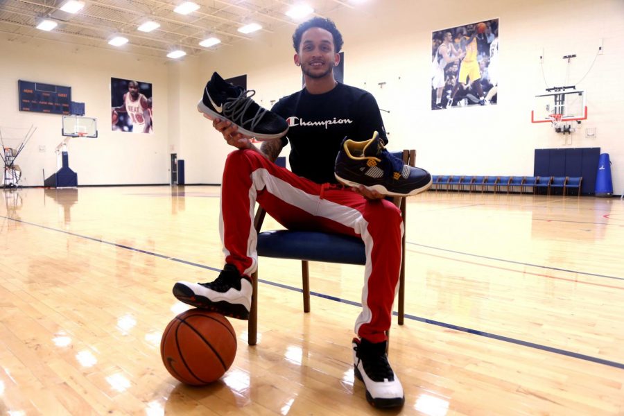 UTEP freshman guard Kobe Magee owns close to 40 pairs of shoes that range from the styles of Michael Jordan to Kevin Durant.
