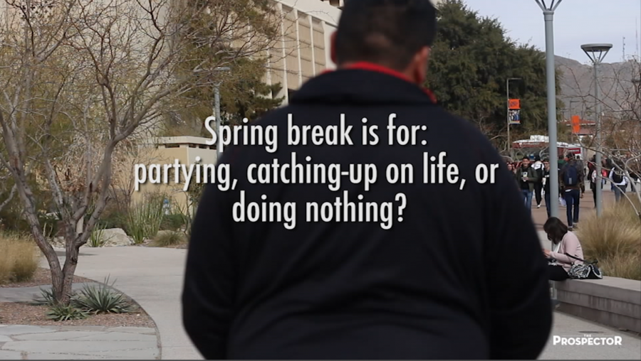 Spring break is for: partying, catching-up on life, doing nothing?