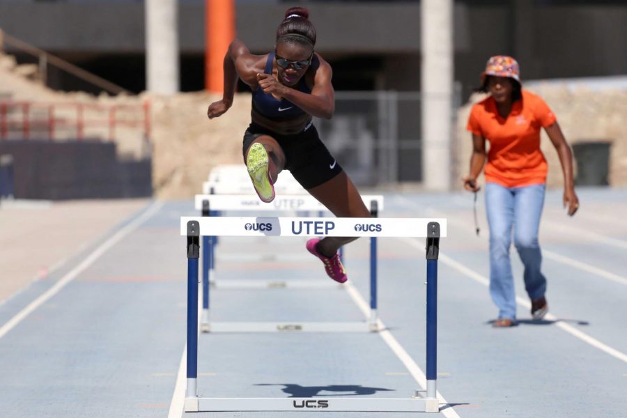 Tobi Amusan was the Conference USA female track Athlete of the Year in back-to-back years (2016-17).