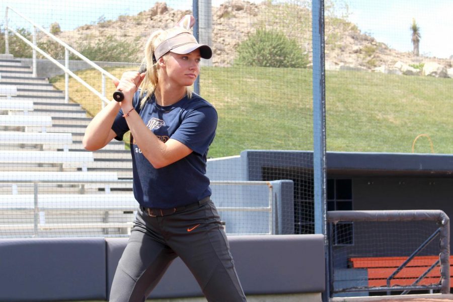 Senior+infielder+Courtney+Clayton+is+second+all-time+in+doubles+%2850%29+at+UTEP.