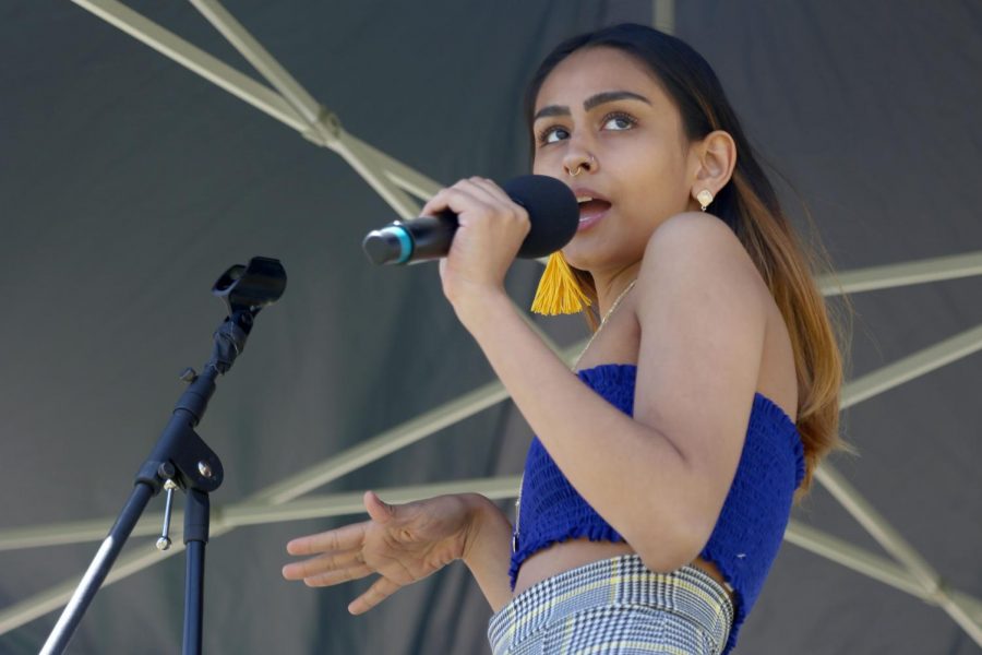 New to the scene artist Wildsters performs at the first Miner Fest on Wednesday, April 18 at Centennial Plaza. 