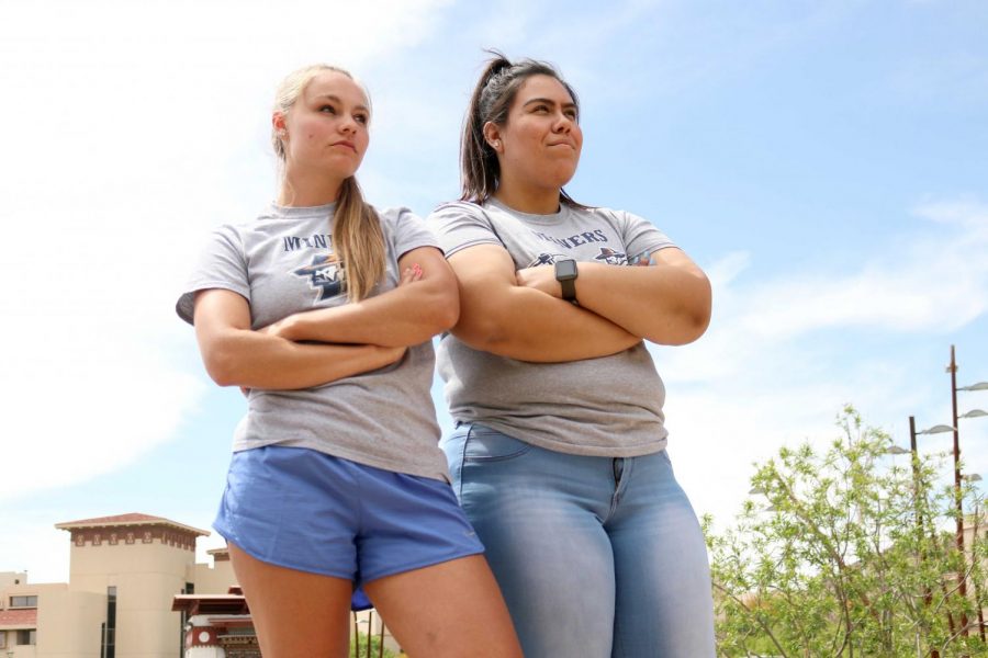 Emilie LaRocque (left) and Ariana Galarza (right) will graduate in the fall with their bachelor’s degree in kinesiology.