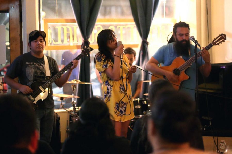 Helen Vargas sings with her band Dulce Mal at day two of Locals Week on Wednesday, June6 at Craft and Social. 
