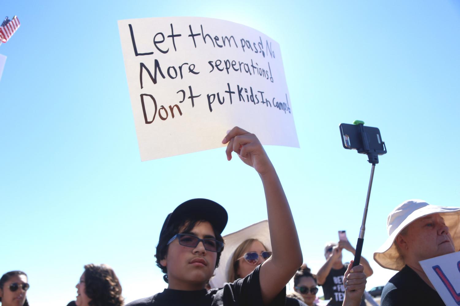 Hundreds+march+to+demand+an+end+to+family+separation+at+the+border