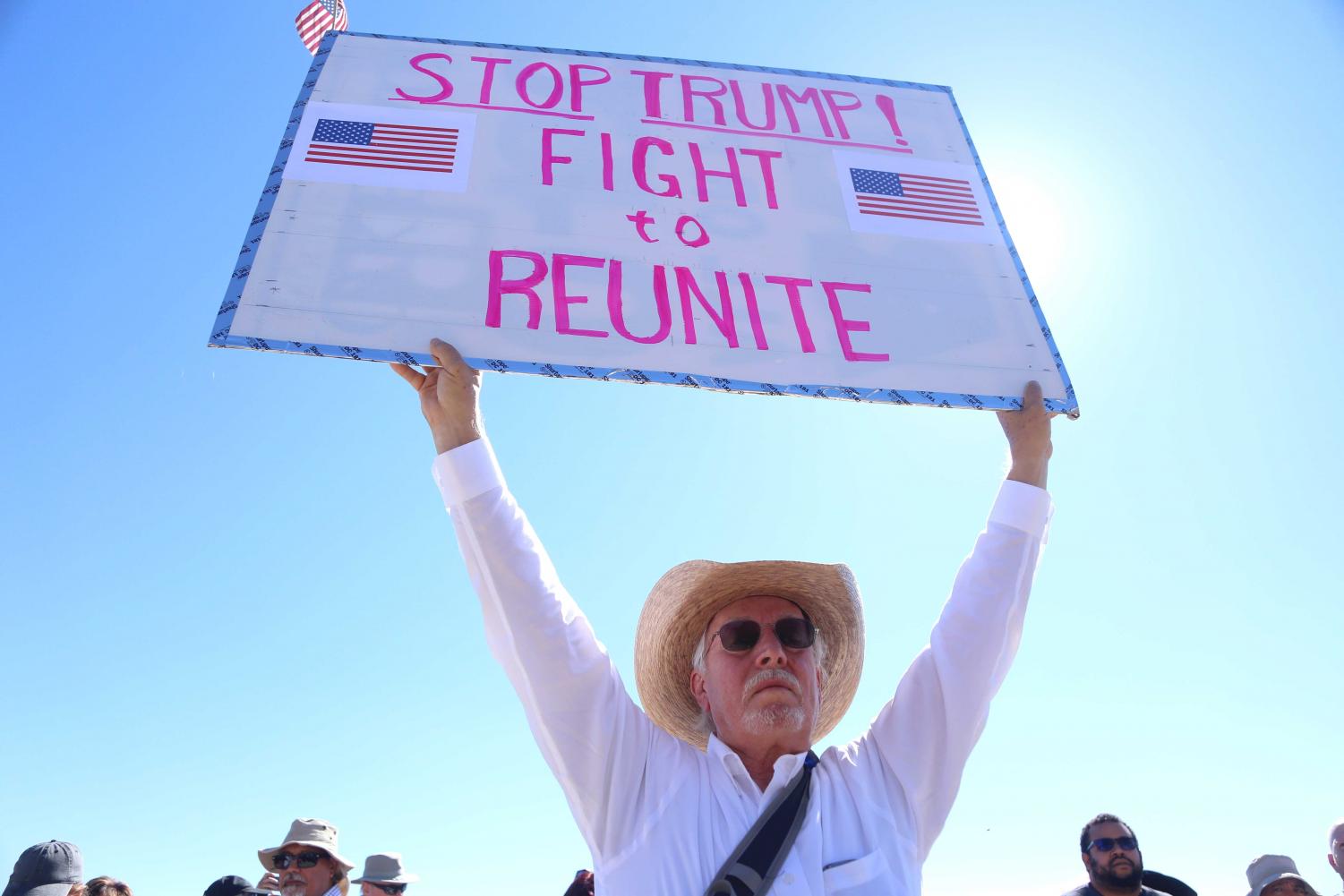 Hundreds+march+to+demand+an+end+to+family+separation+at+the+border